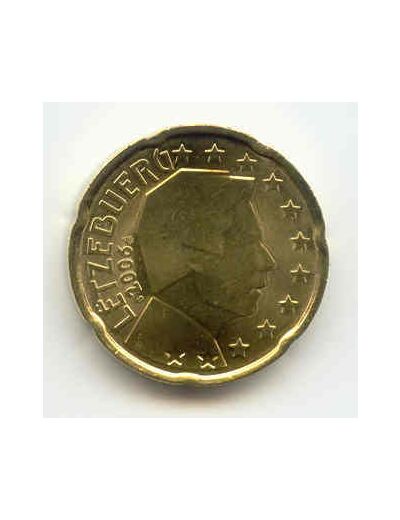 Luxembourg 2006 20 CENTIMES SUP-