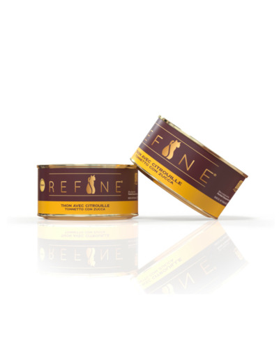 REFINE Chat, Thon & citrouille - 85g