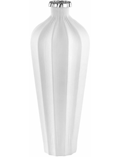 VASE EN VERRE ACQUA L.18cm H.45cm