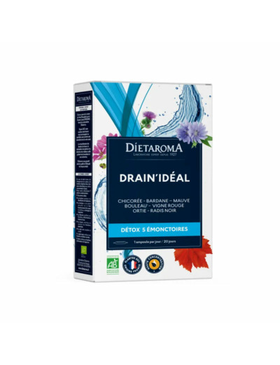 Drain'idéal Bio-20 ampoules-Dietaroma