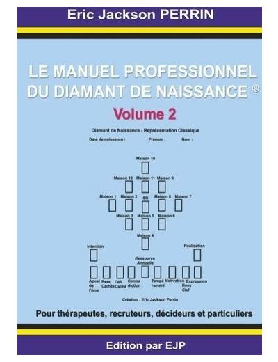 Le manuel professionnel du diamant de naissance - Volume 2
