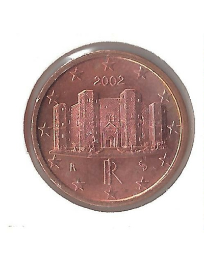 ITALIE 2002 1 CENTIME SUP-