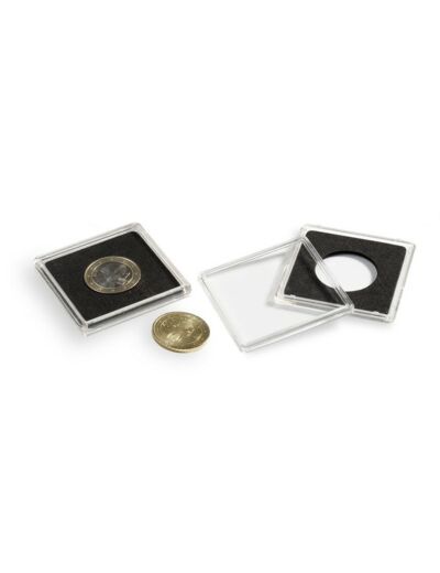 Capsules QUADRUM pour pieces de monnaie de diametre interieur 41 mm 330794