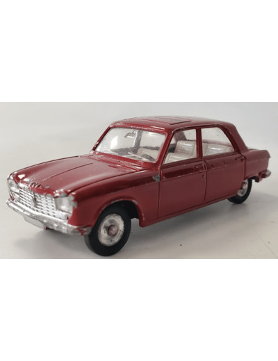 PEUGEOT 204 ROUGE DINKY TOYS 1/43 SANS BOITE