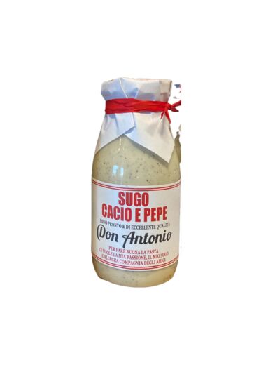 Sauce cacio e pepe 250g