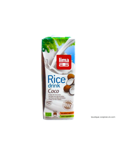 Boisson Riz Coco Bio 1L