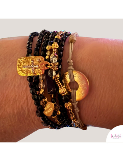 BRACELET MULTIRANGS ECLIPSE SACRÉE