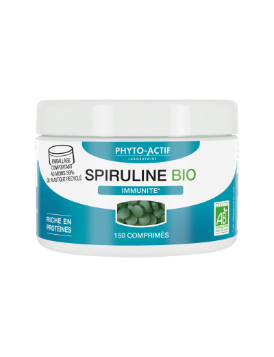Spiruline bio Immunité Fatigue 150 comprimés
