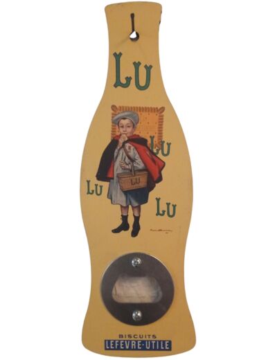Décapsuleur aimanté médium "Petit LU" - Editions Clouet - 6.5 x 20 cm - Apéro des Copains, Pour la cuisine