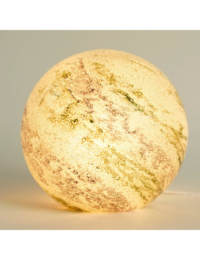 Lampe boule Galaxie violet 24x24x23cm