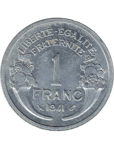 FRANCE 1 FRANC MORLON 1941 SUP-