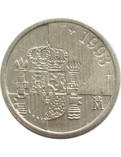 ESPAGNE 1 PESETA 1993 SUP/NC