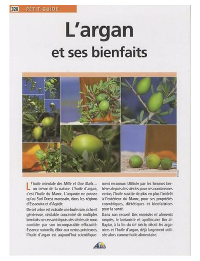 L'argan et ses bienfaits