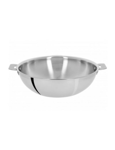 WOK INOX CASTELINE AMOVIBLE 28CM