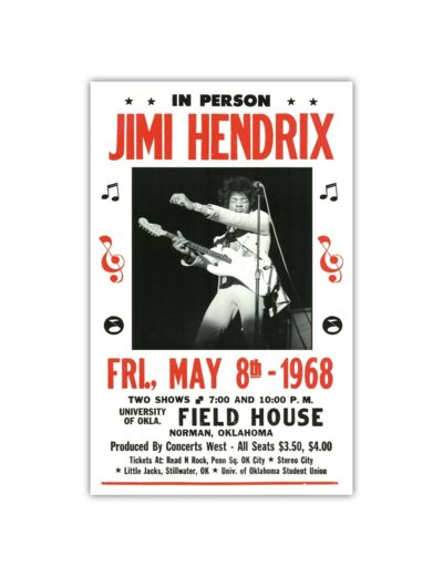 Affiche Jimi Hendrix