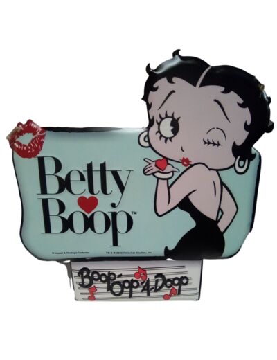 Plaque métal - Betty Boop coquine - 50 x 50 cm - Déco Us