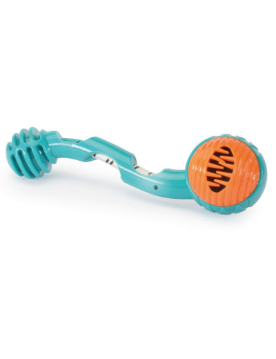 Jouet chien, Corde + TPR - 19cm