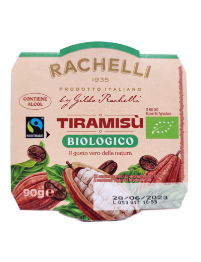 Tiramisu Bio 90g