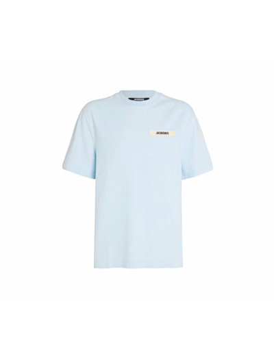 Jacquemus Le t-shirt Gros Grain Bleu Clair