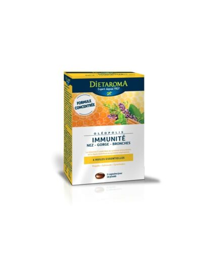 Oléopolis complexe pour l'immunité-60 capsules-Dietaroma