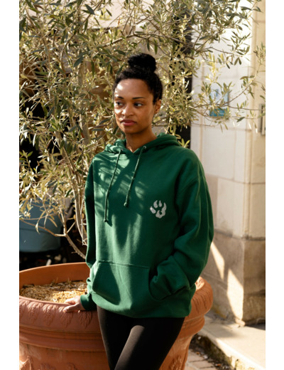 Sweat à capuche Malabar – Petite patte Swarovski