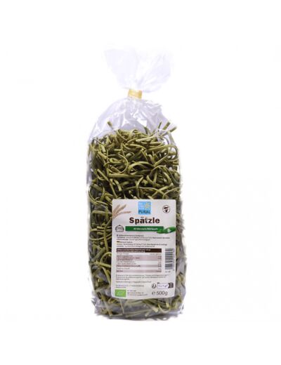 Spätzle à l'Ail des Ours Bio 500g