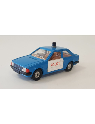 FORD ESCORT 1.3 GL POLICE CORGI (1/32) SANS BOITE