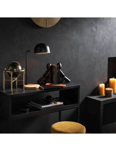 Globe terrestre vintage métal large 27x31x36cm