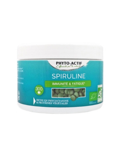 Spiruline bio 100% naturelle 300 comprimés