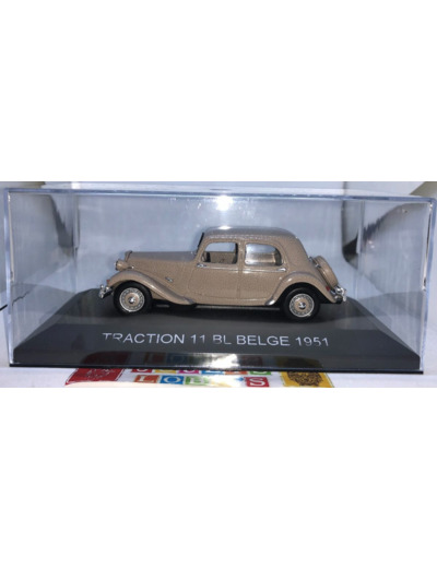 CITROEN TRACTION 11 BL BELGE BEIGE 1951 1/43 BOITE