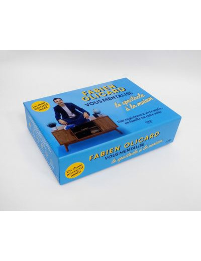 Coffret Fabien Olicard vous mentalise - Le spectacle à la maison