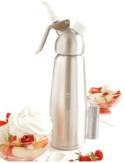 SIPHON 0.5 L  MOUSSES SAUCES ET CREME CHAUDES OU FROIDES