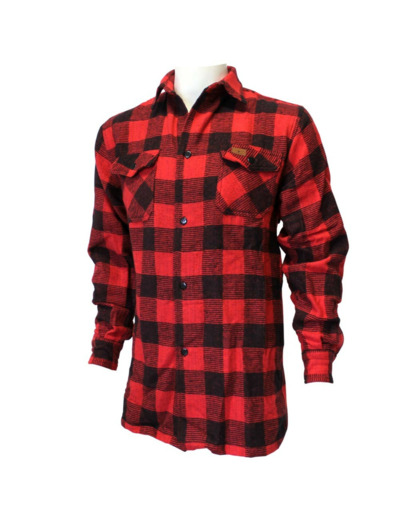 Chemise de bûcheron rouge/noir
