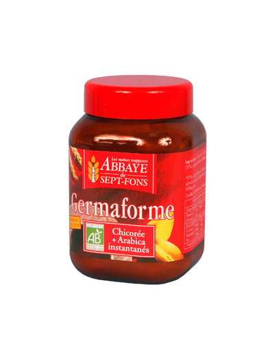 Germaforme Chicorée bio + café arabica bio instantanés 100g