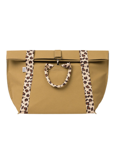 Sacoche Etincelle Beige et Léopard