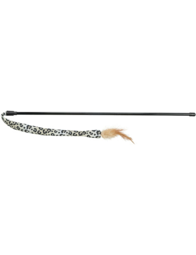 TRIXIE, Canne à pêche (motif léopard) - 51cm