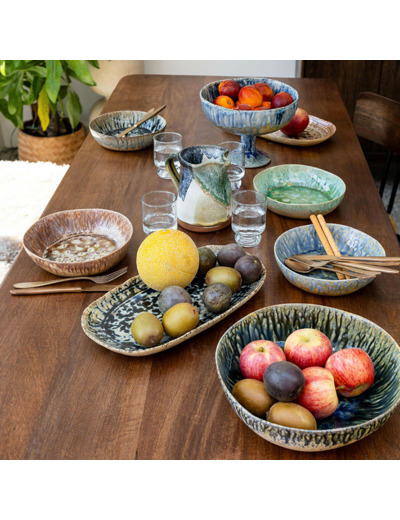 Coupe à fruits sur pied 19x26cm