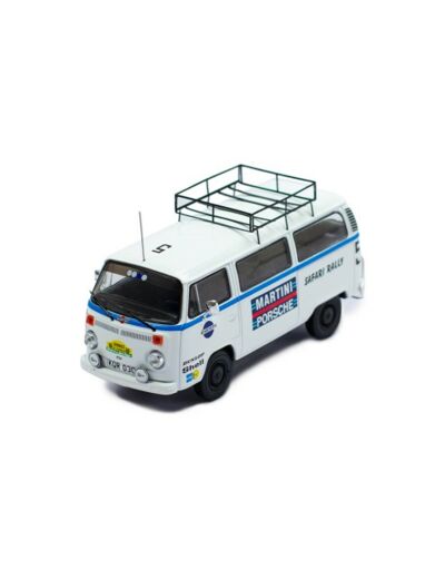 Miniature Volkswagen T2 Bus Rallye Assistance, 1/43.