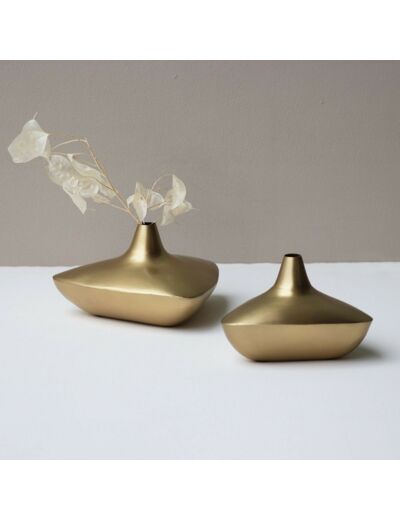 URBAN NATURE CULTURE Vase metal doré Alladin M