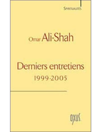 Derniers entretiens (1999 - 2005)