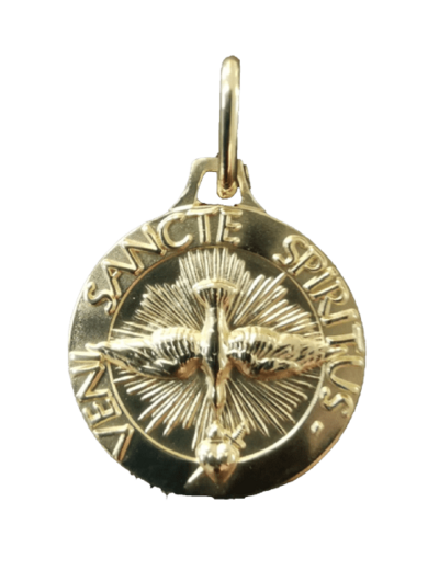 Médaille 18mm en Laiton - SAINT ESPRIT