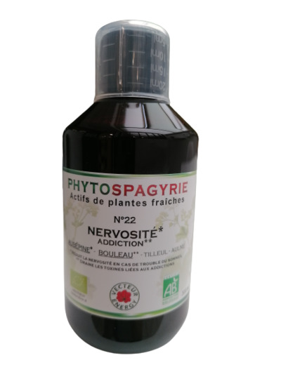 Phytospagyrie n°22 Nervosité-300ml-Vecteur Energy