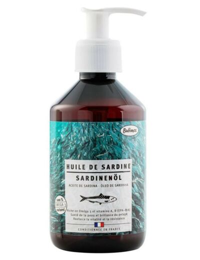 Huile de sardine pour Chien & Chat - 250ml