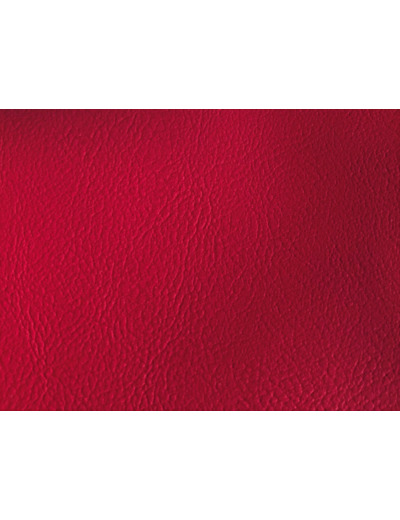 Gladiator Rouge Simili cuir laize 137cm 200000 tours martindale M2