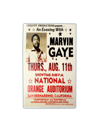 Affiche Marvin Gaye