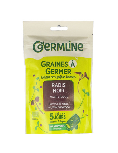Graines à Germer Radis Noir 150g Bio