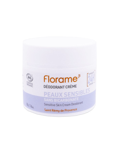Déodorant crème Peaux sensibles 50g