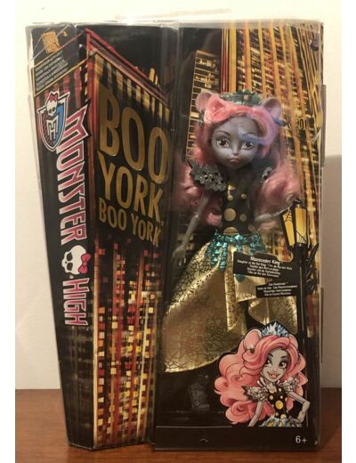 POUPEE MONSTER HIGH BOO YORK MOUSCEDES KING DE CHEZ MATTEL 2014 BOITE NEUVE