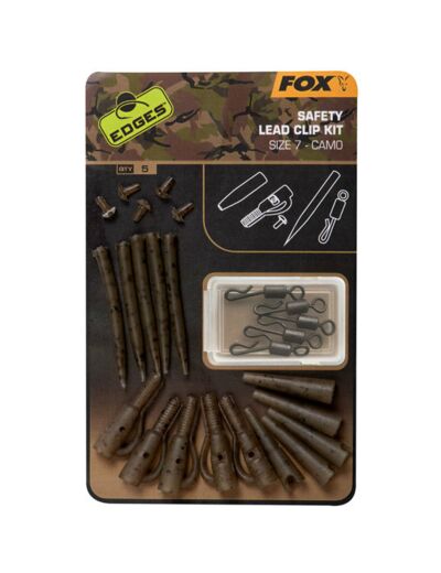 safety lead clip kit camo fox