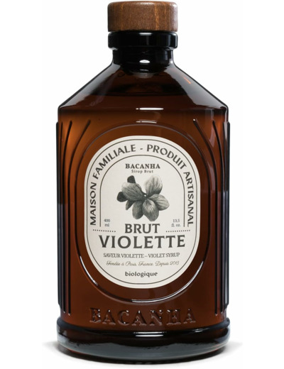 Sirop Violette Brut - Biologique 400ml